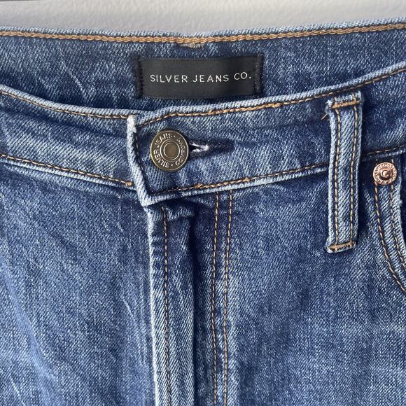 Silver Jeans Co Highly Desirable Jeans Women's Size 30/28 Medium Wash‎ - Picture 5 of 7
